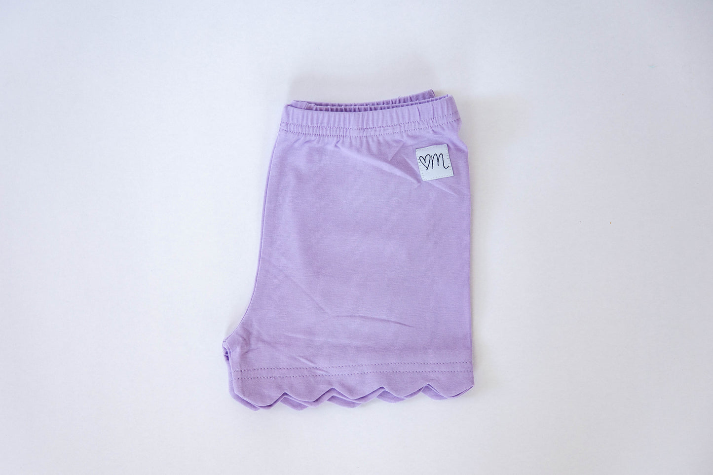 Amethyst Scalloped Shorties