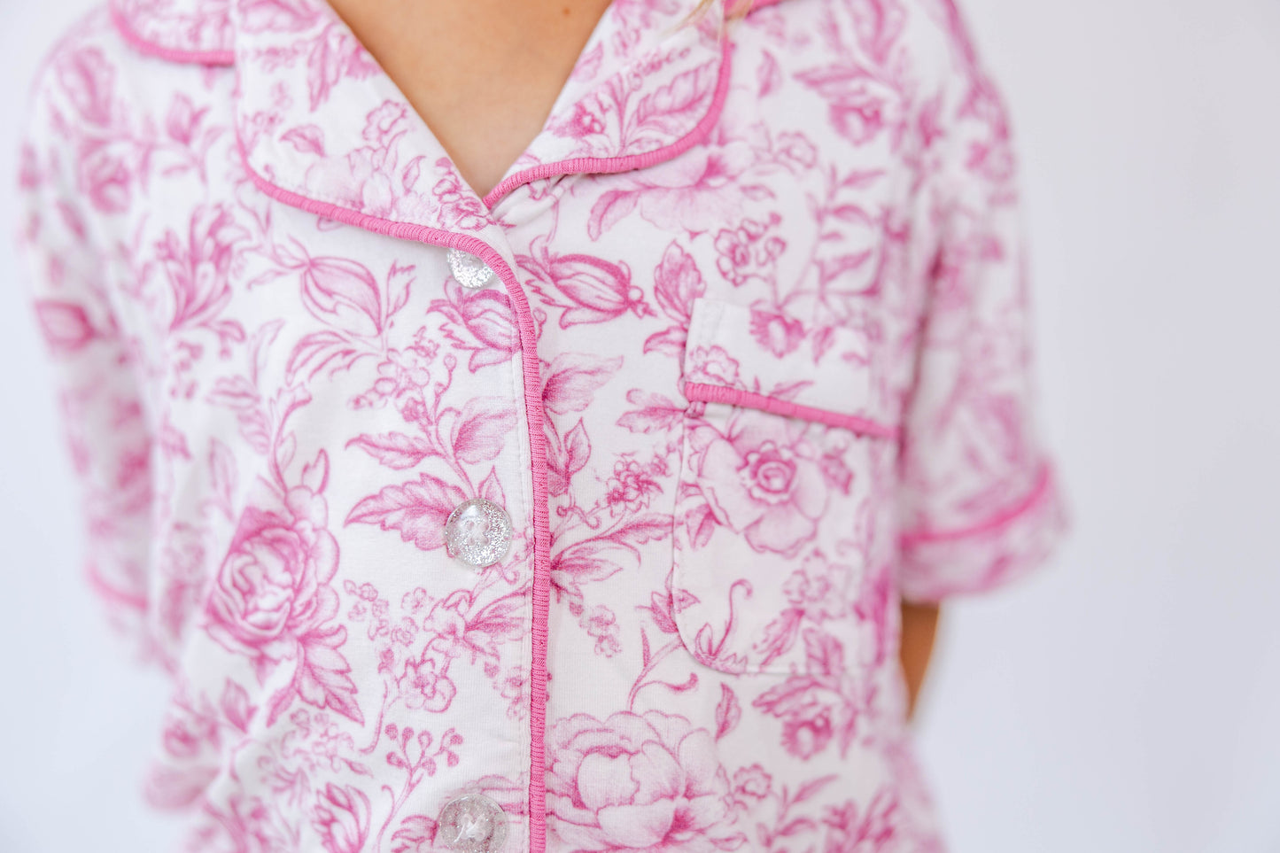 Pink Fancy Floral Lounge Set *Pre-Order*