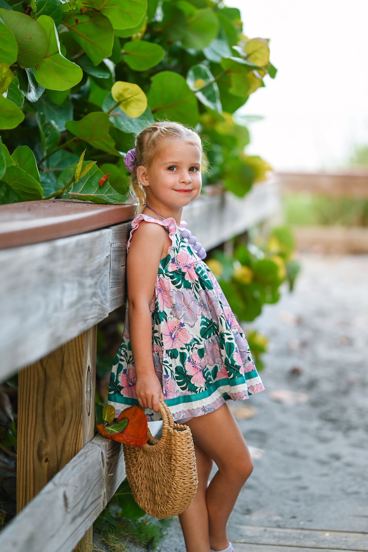 Hibiscus Margo Tunic Set