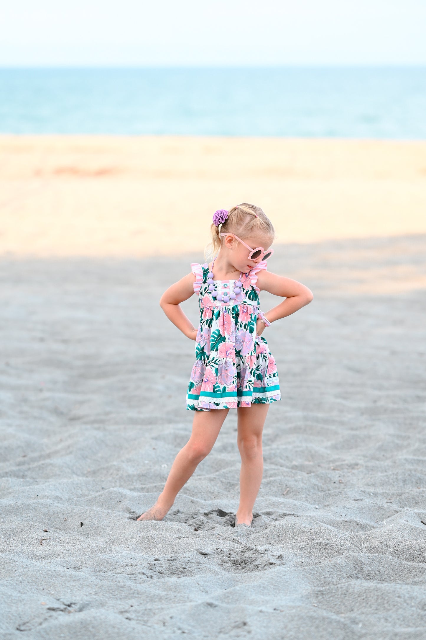 Hibiscus Margo Tunic Set