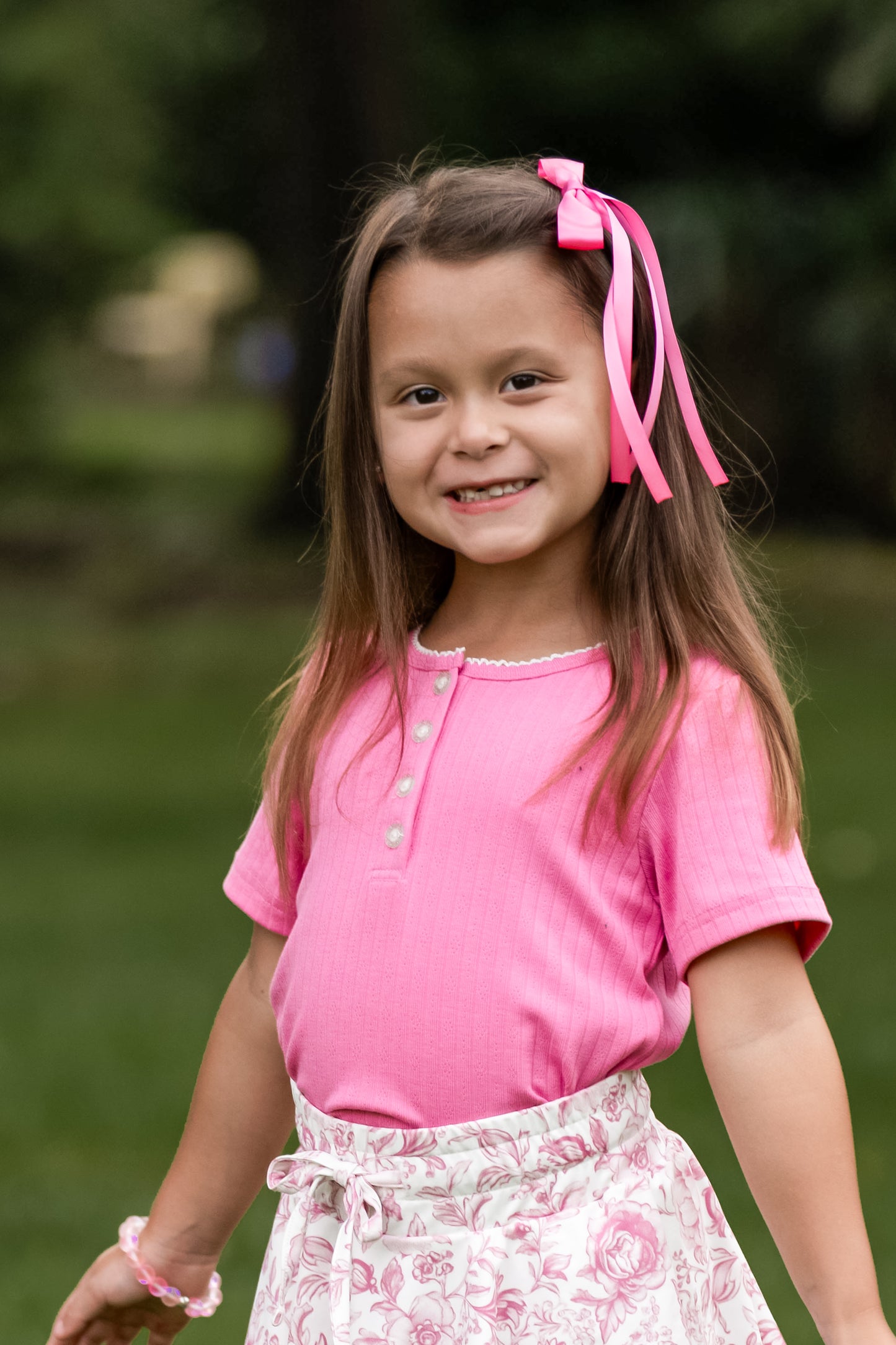 Pink Pointelle Top *Pre-Order*
