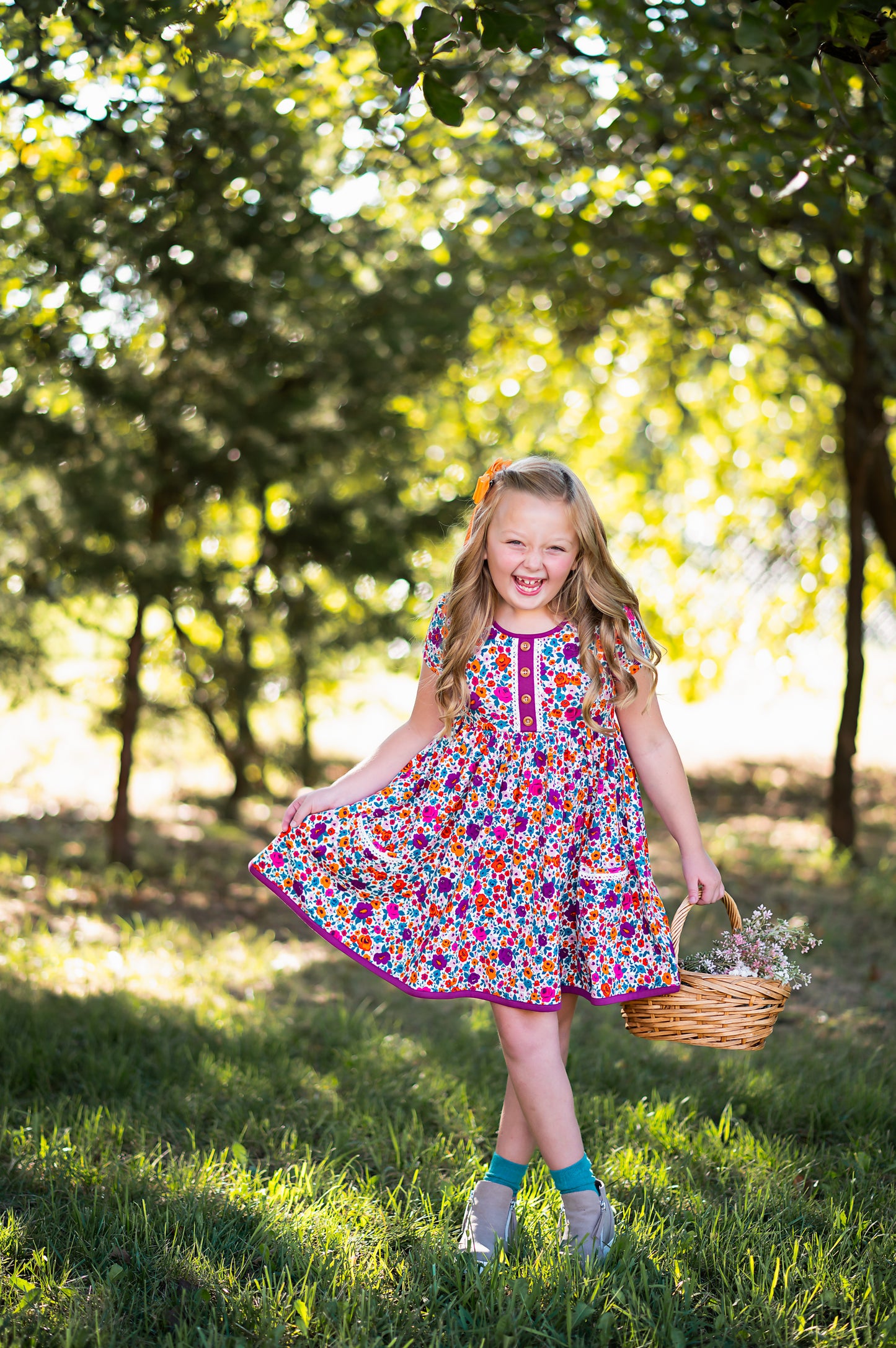 Marigold Blooms Evelyn Dress