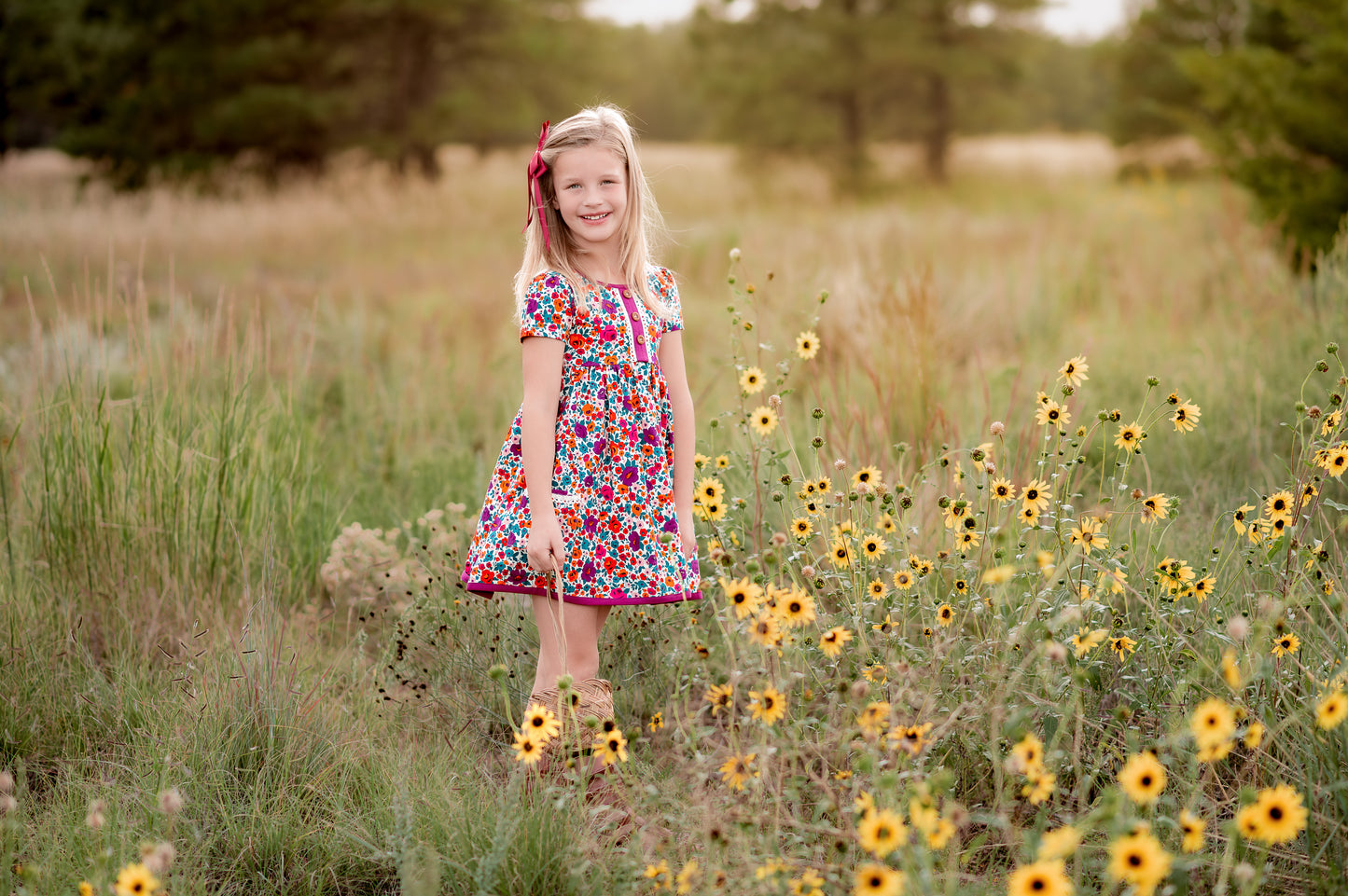 Marigold Blooms Evelyn Dress
