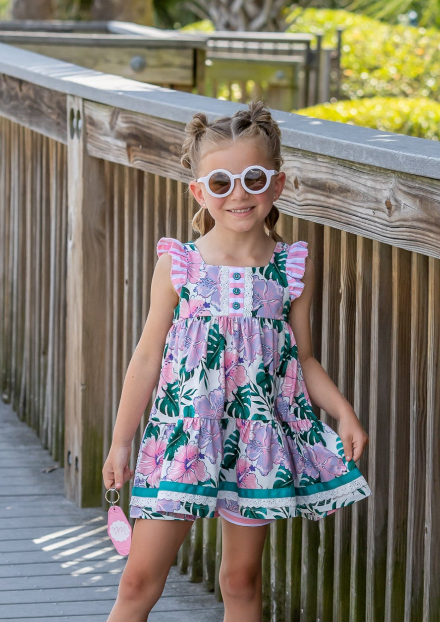 Hibiscus Margo Tunic Set
