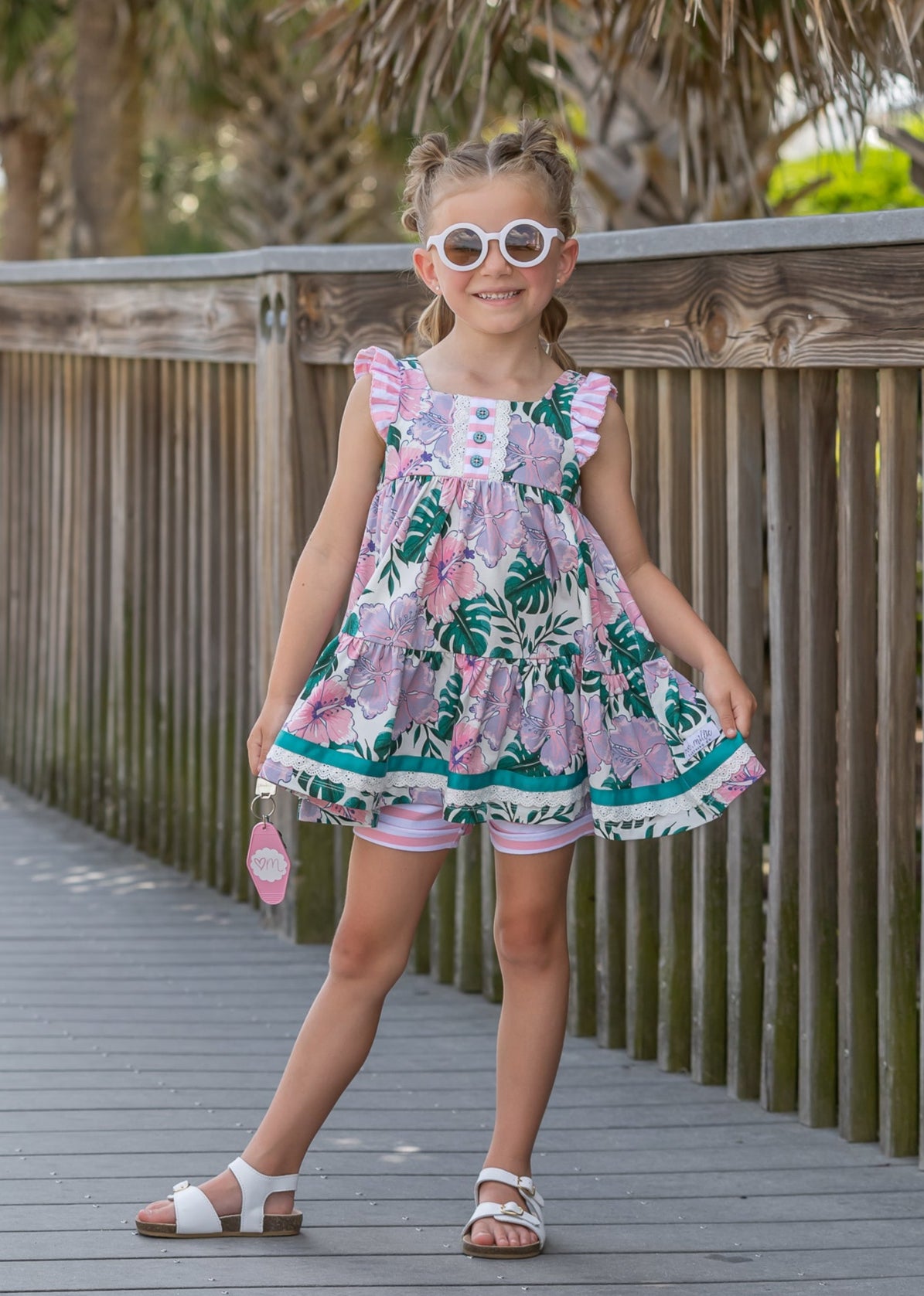 Hibiscus Margo Tunic Set