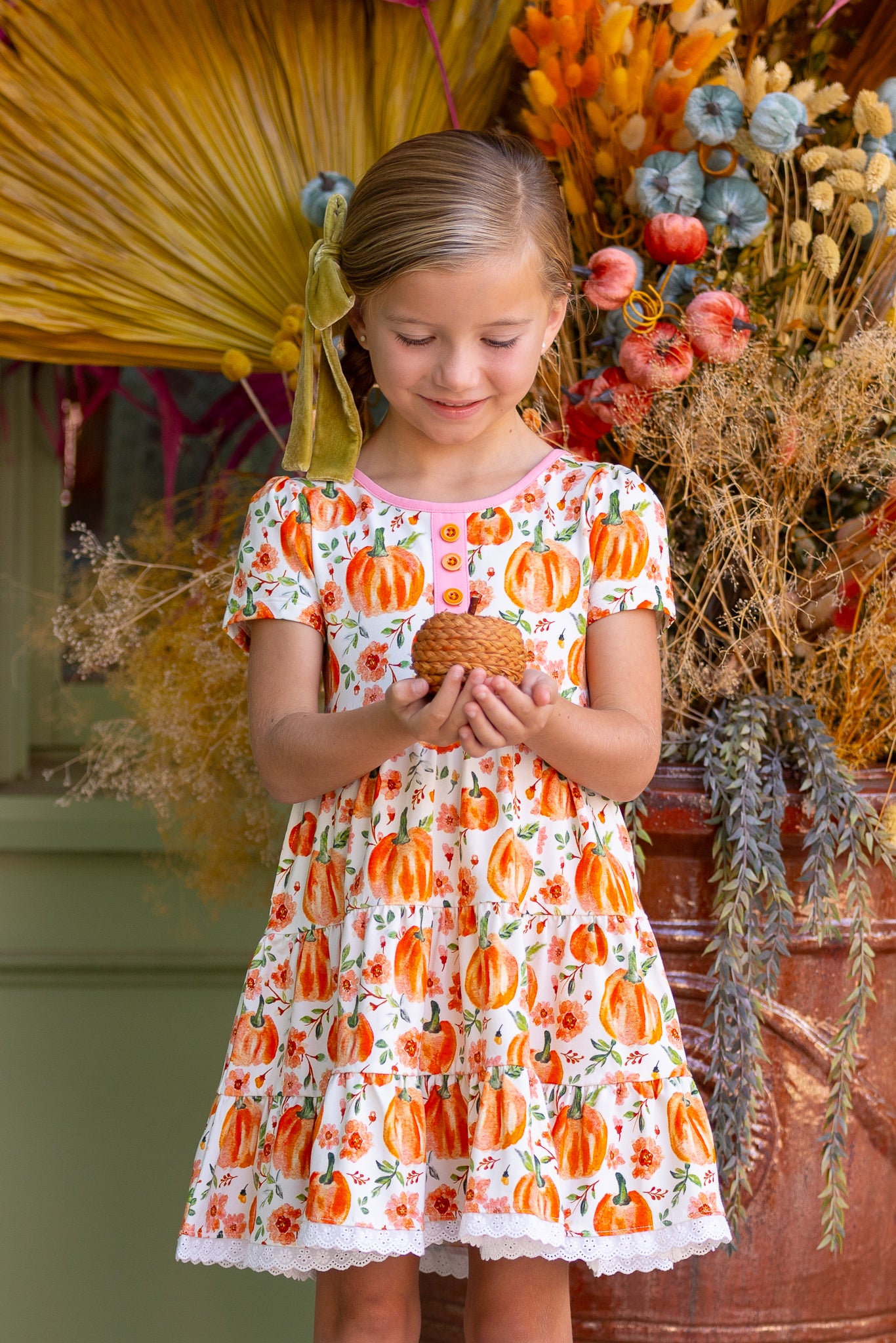 Pumpkin Harvest Molly Dress
