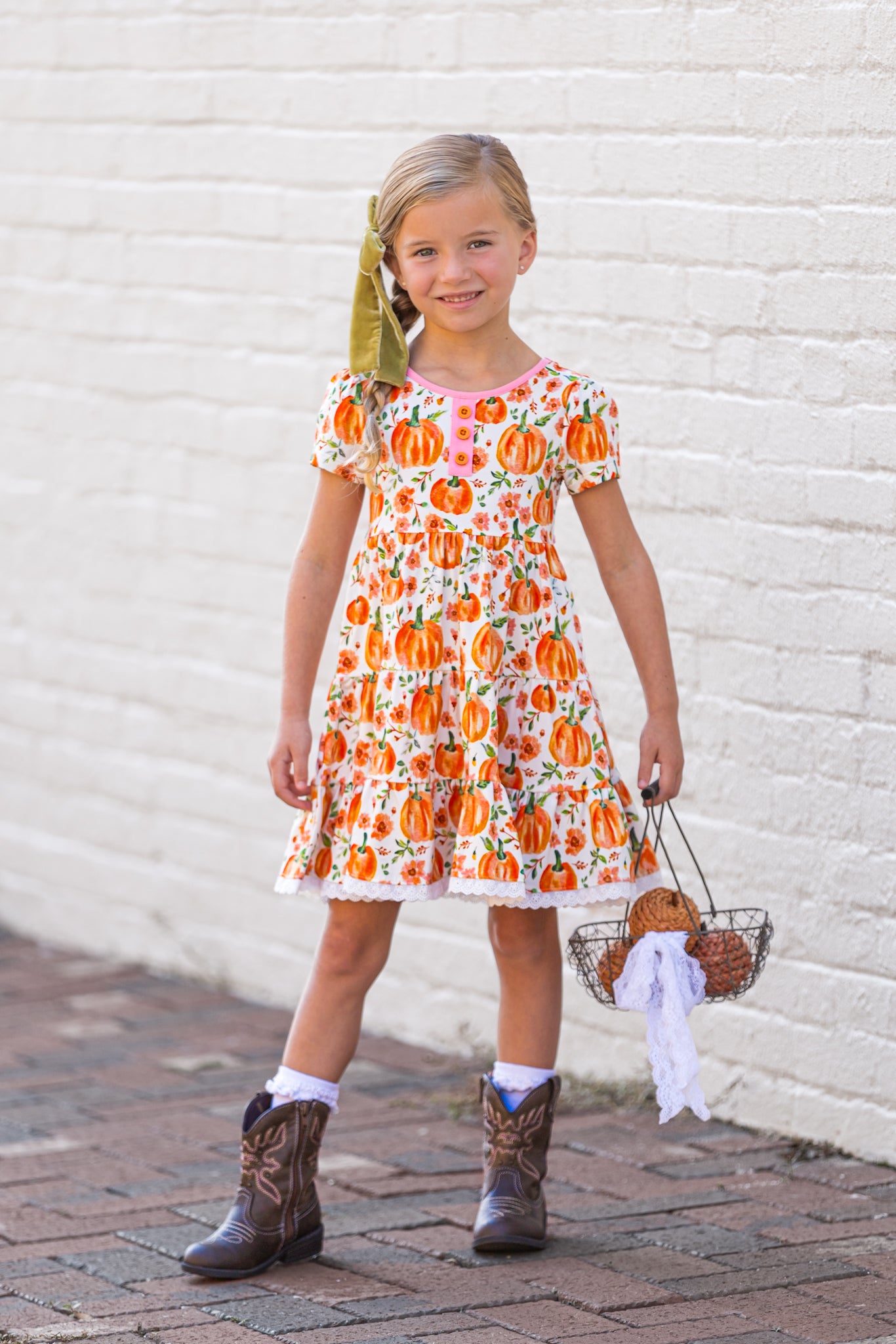 Pumpkin Harvest Molly Dress