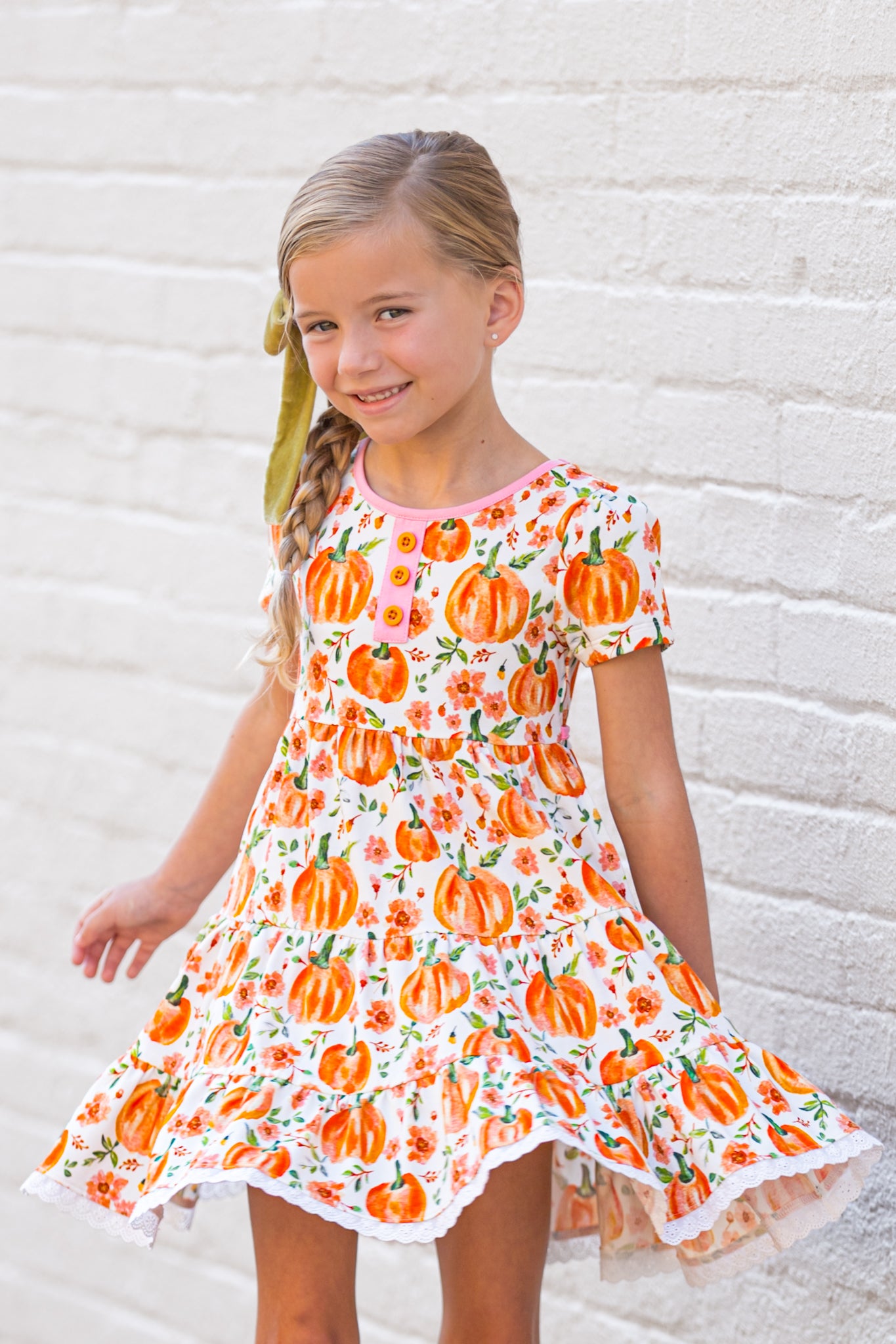 Pumpkin Harvest Molly Dress