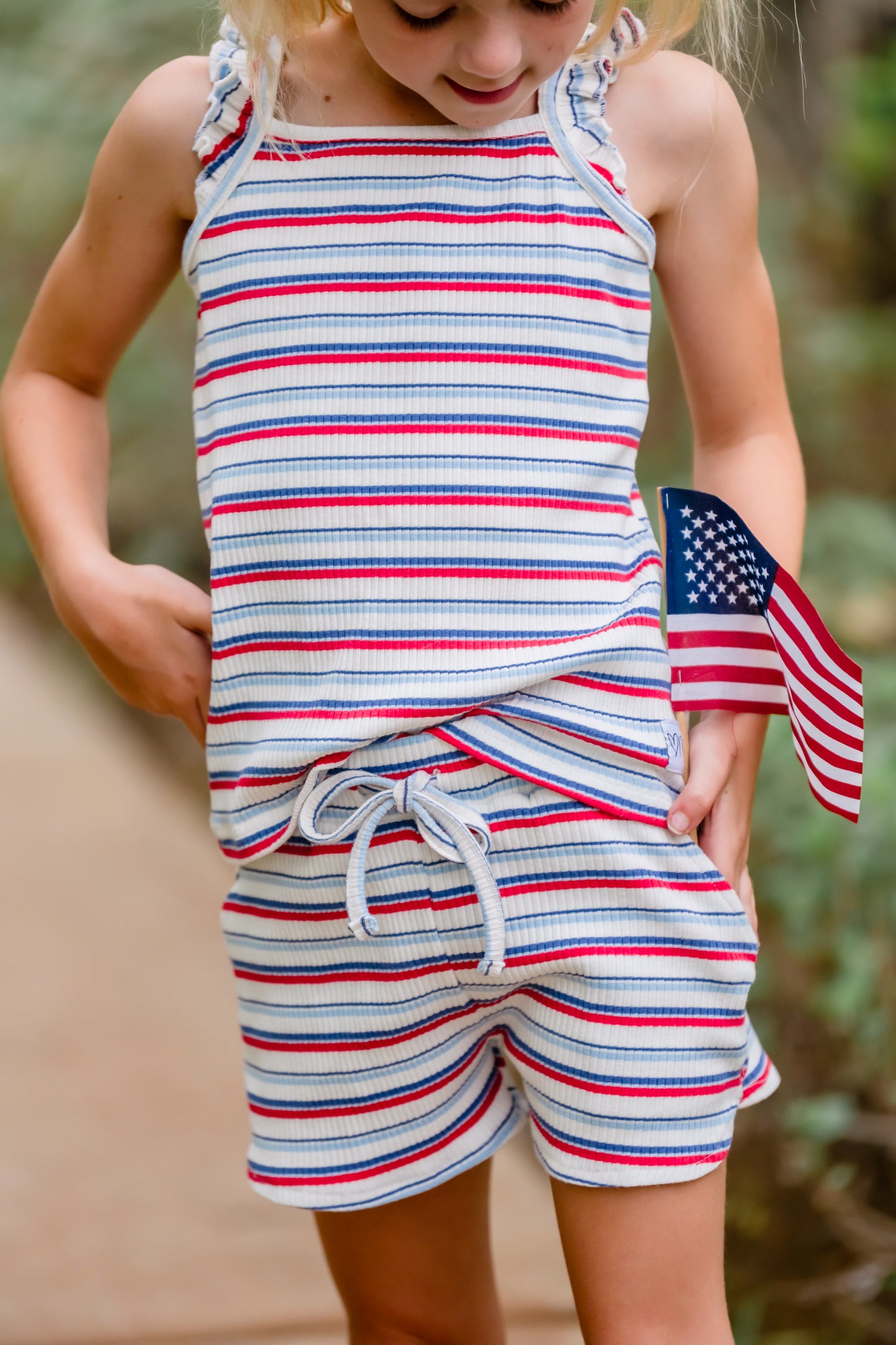 Bomb Pop Ribbed Knit Comfort Set *Pre-Order* - Love Millie LLC