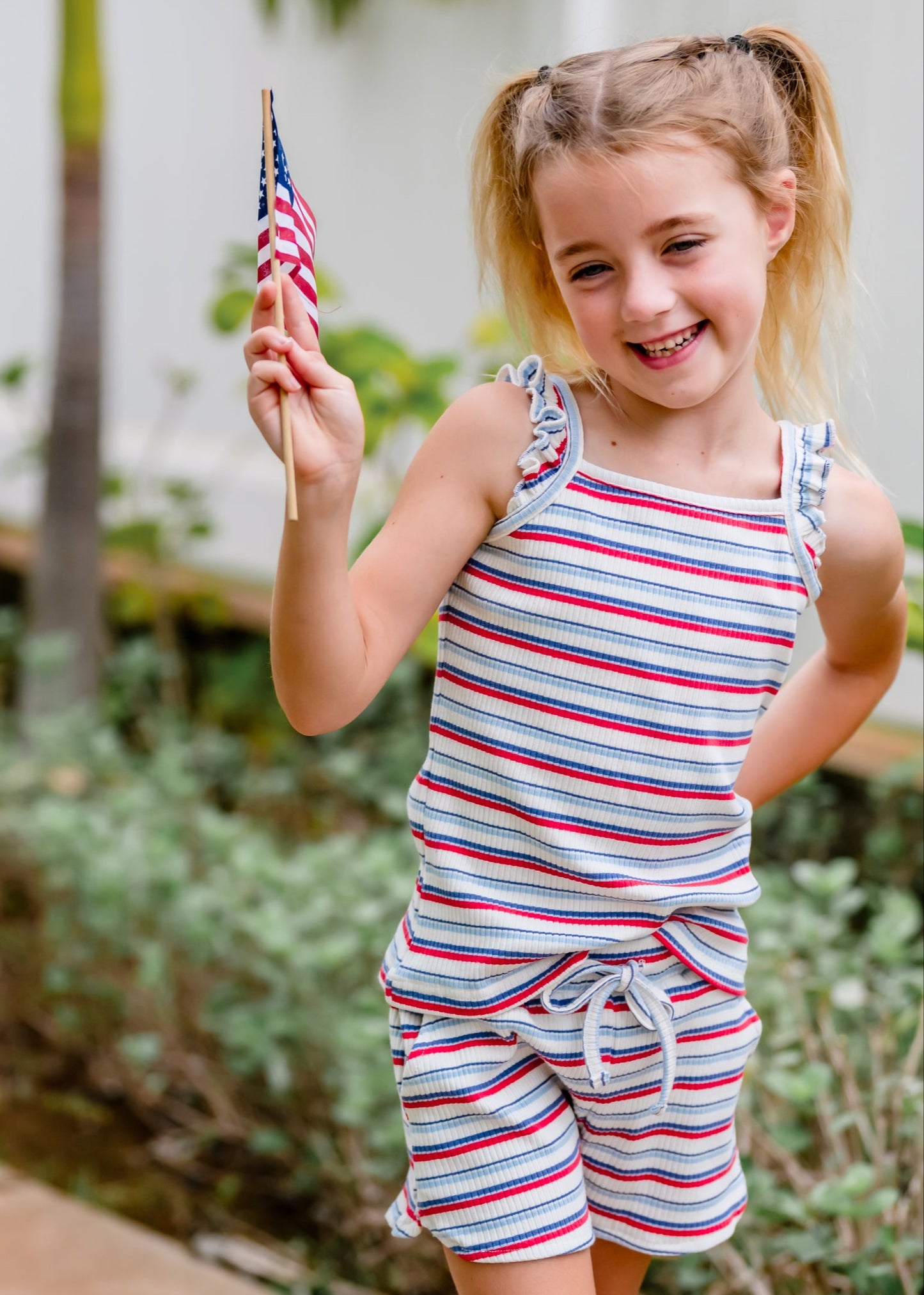 Bomb Pop Ribbed Knit Comfort Set *Pre-Order* - Love Millie LLC