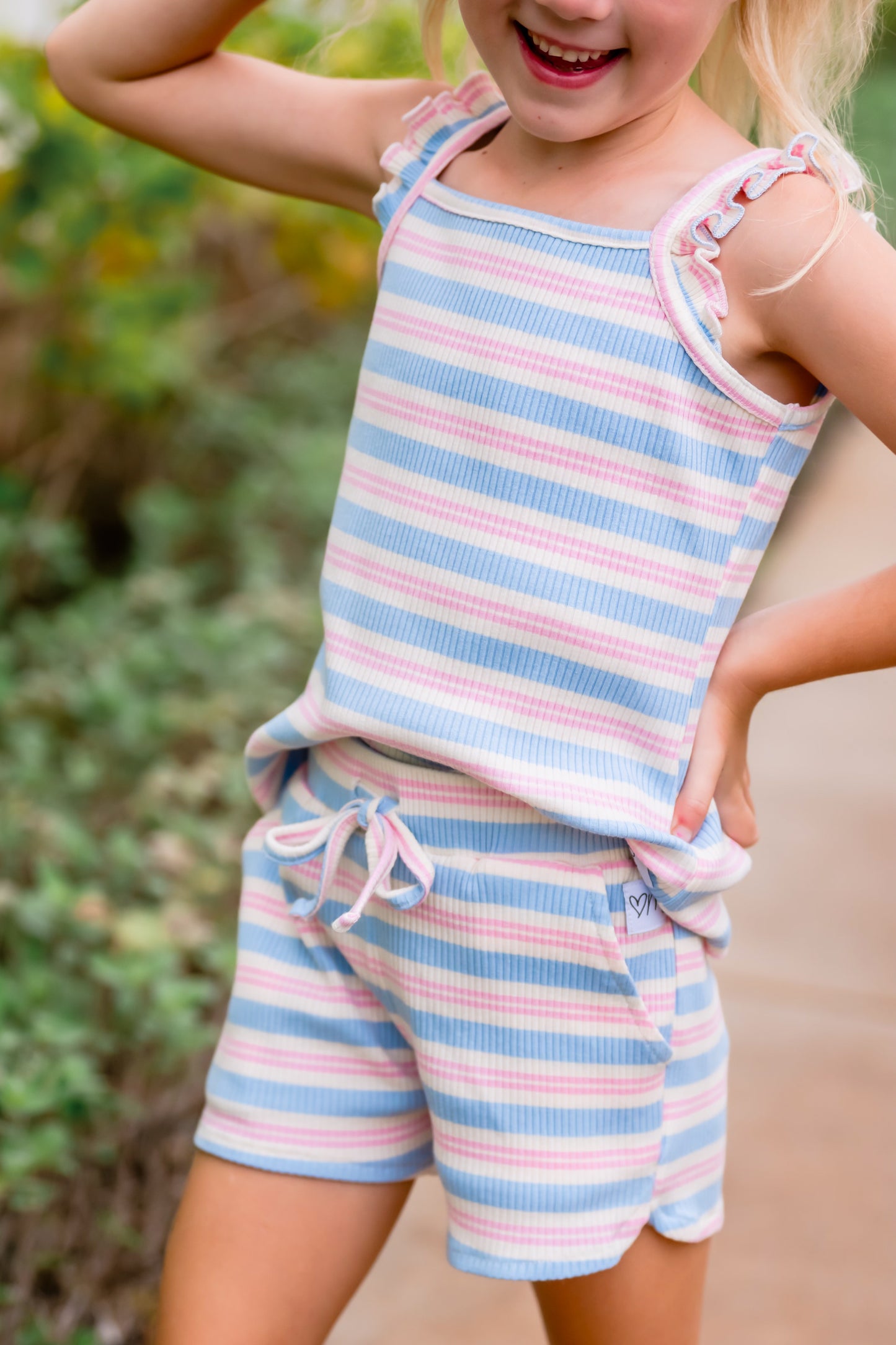 Cotton Candy Ribbed Knit Comfort Set *Pre-Order* - Love Millie LLC