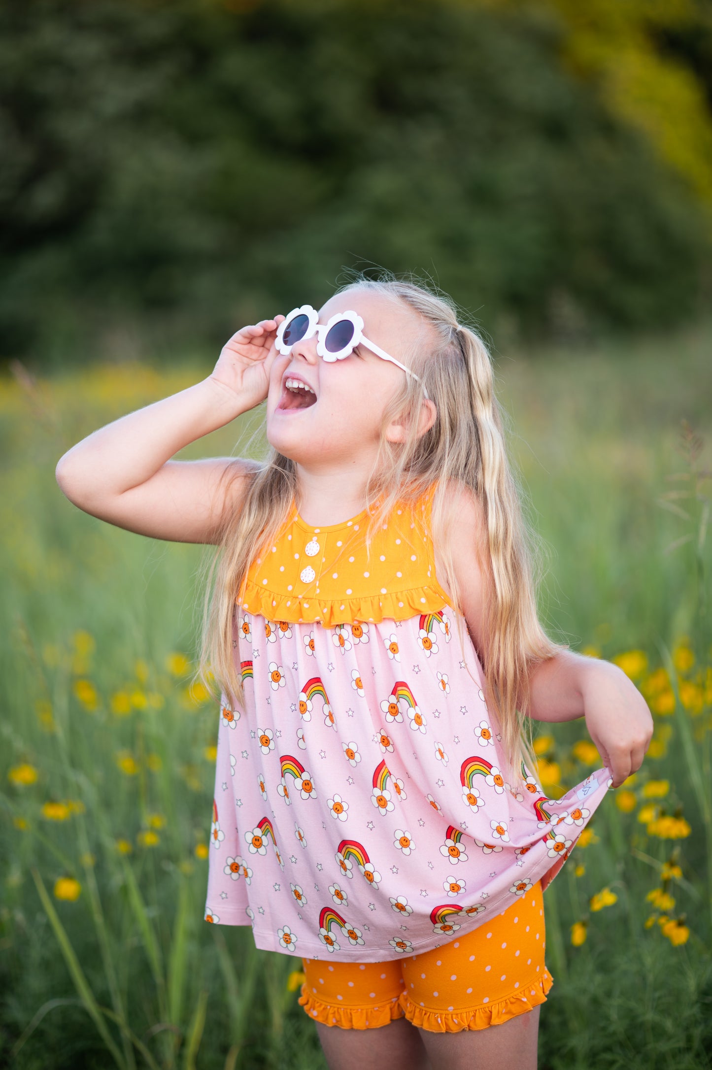 Rainbows & Smiles Lounge Set - Love Millie LLC