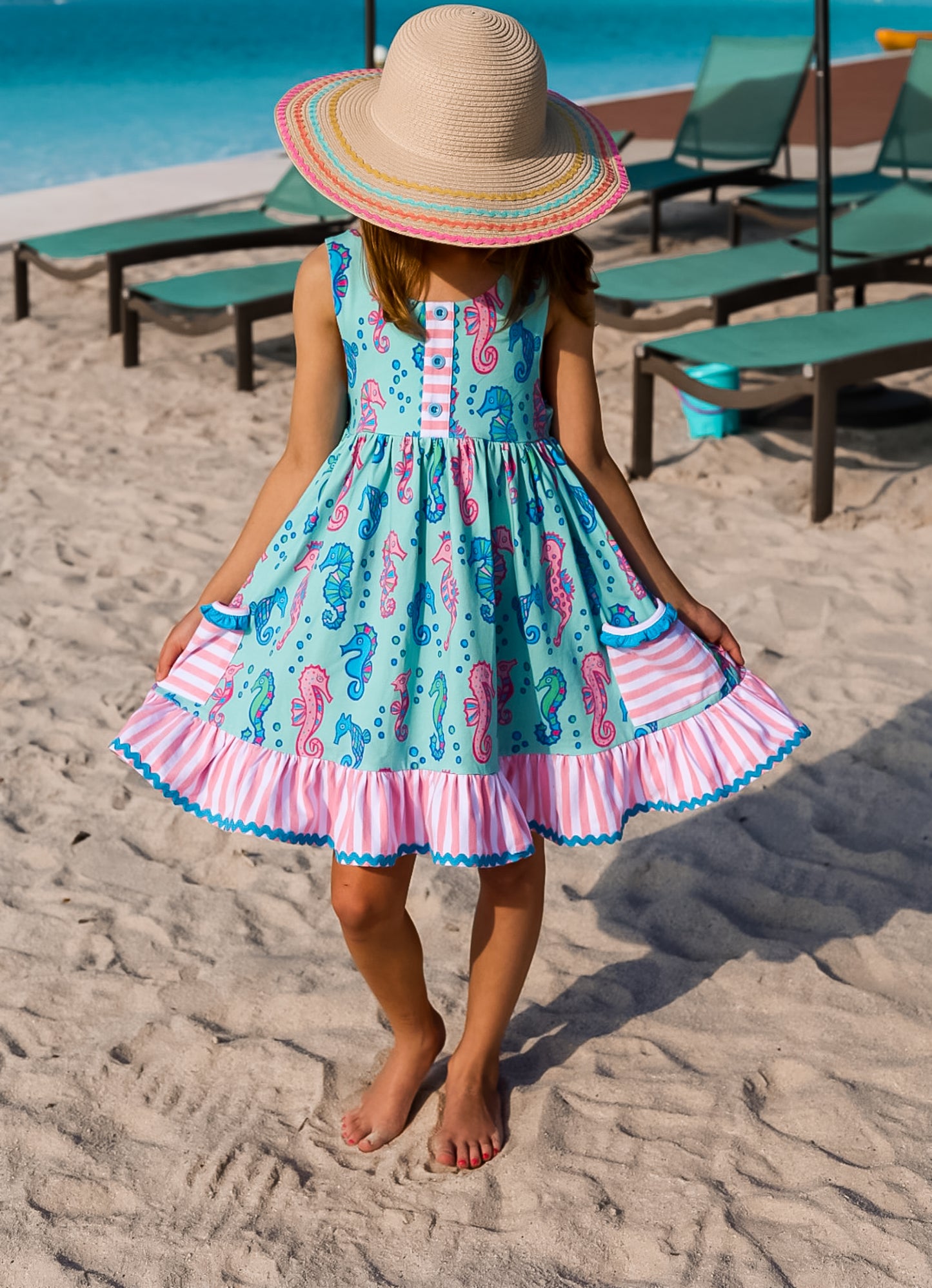 Seahorse Elsie Dress
