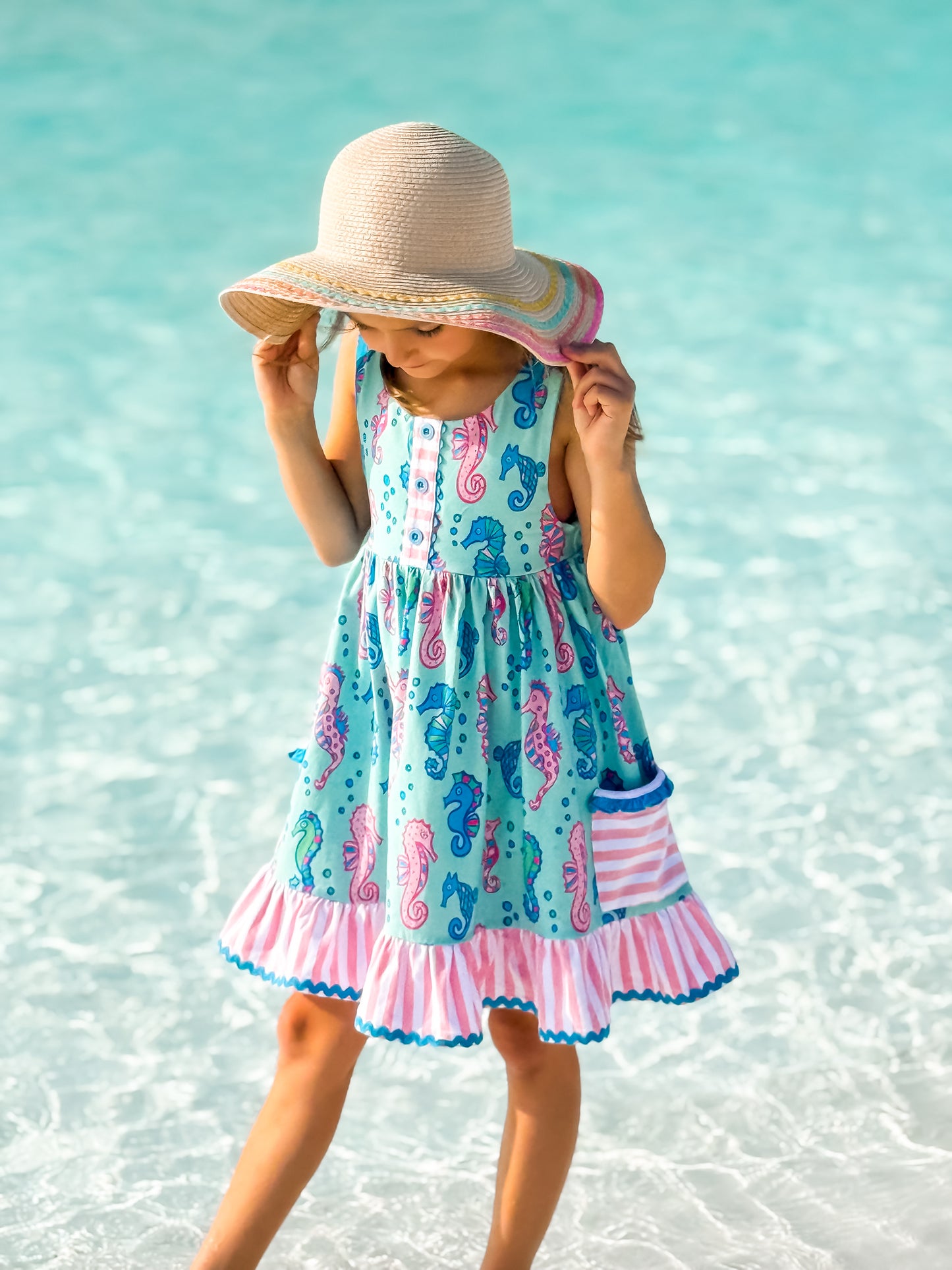 Seahorse Elsie Dress