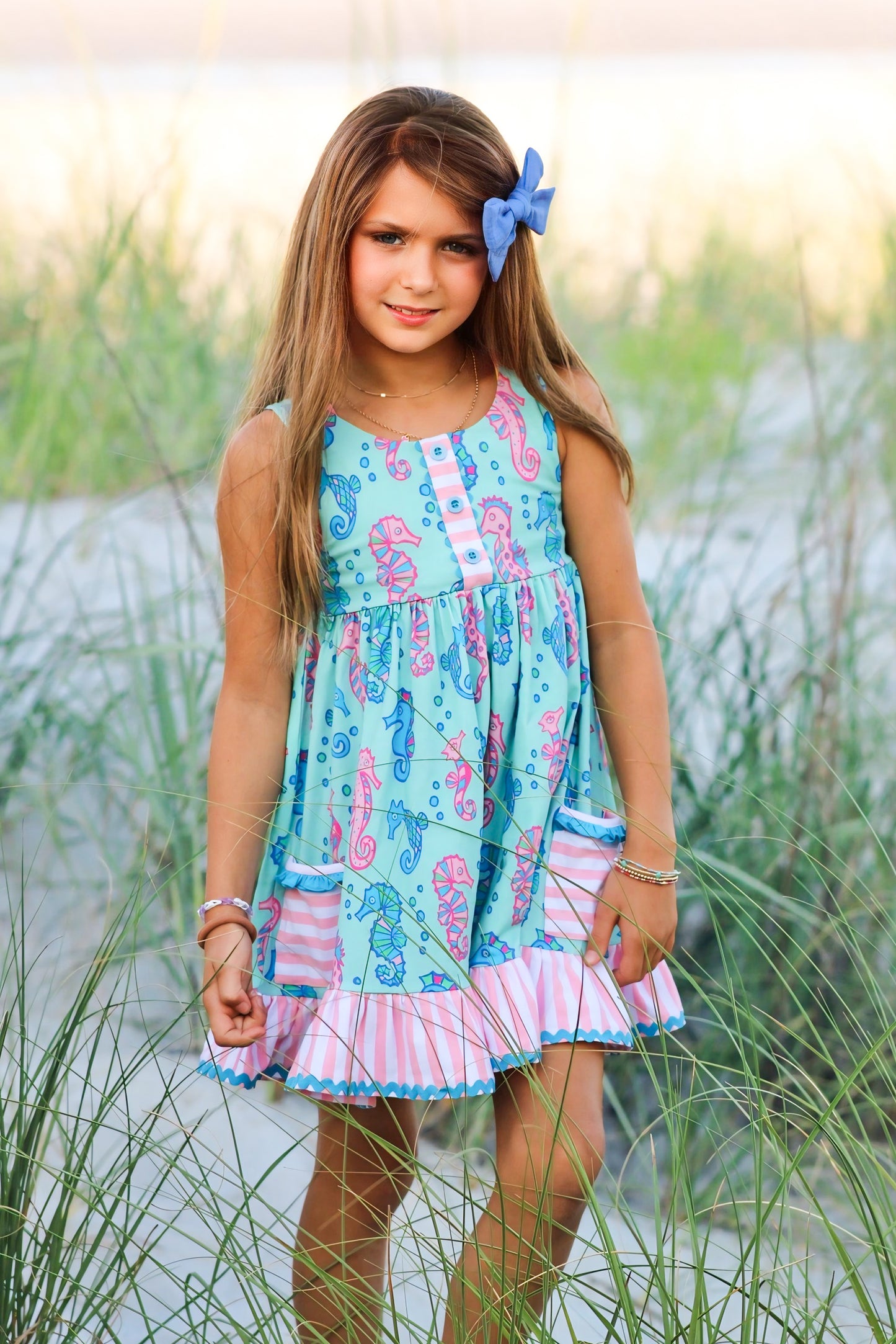 Seahorse Elsie Dress