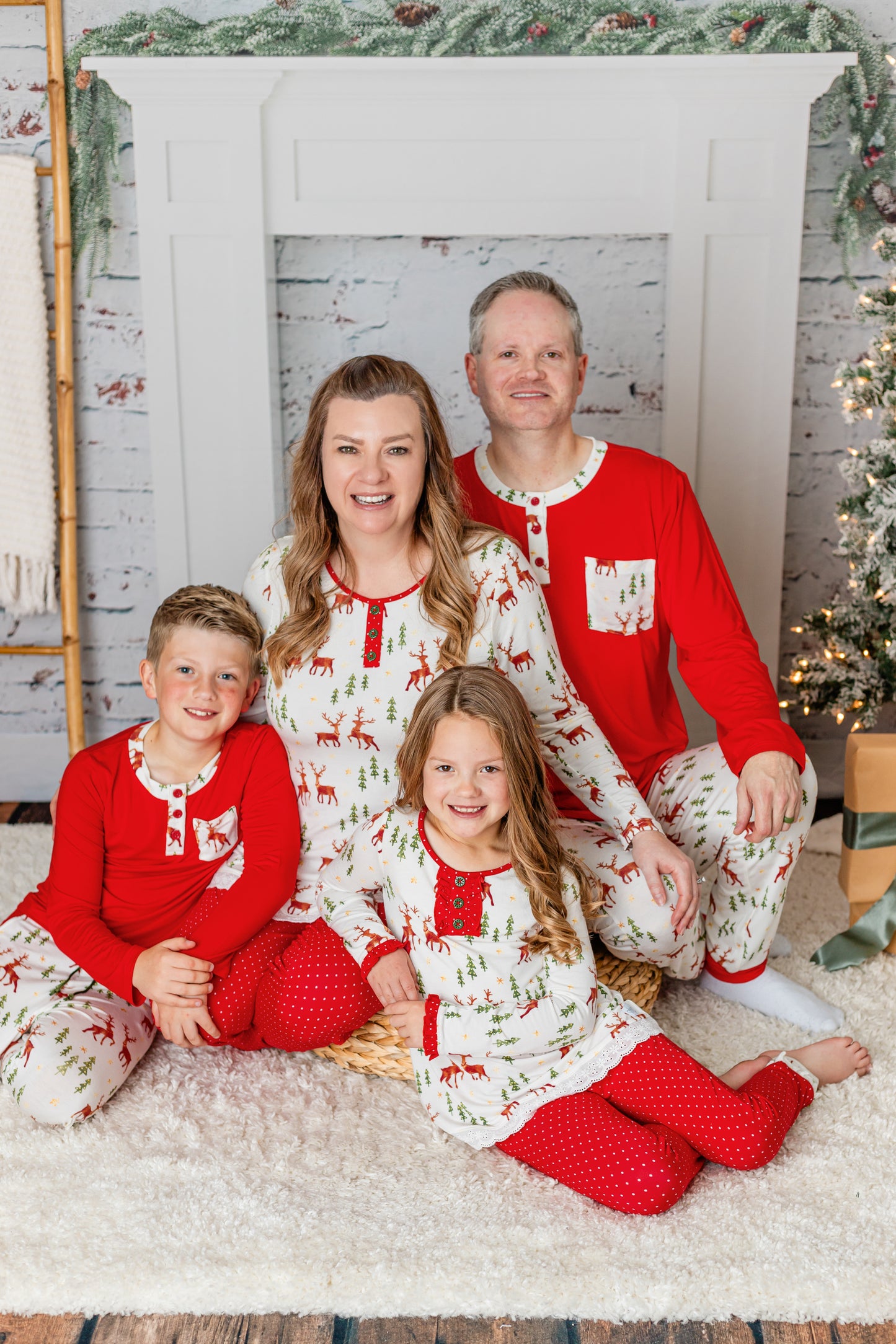 Christmas Reindeer Lounge Set Boys/Men's - Love Millie LLC