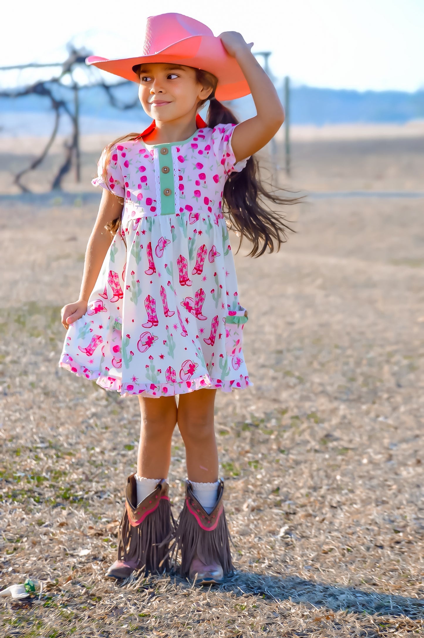 Cowgirl Adeline Dress - Love Millie LLC