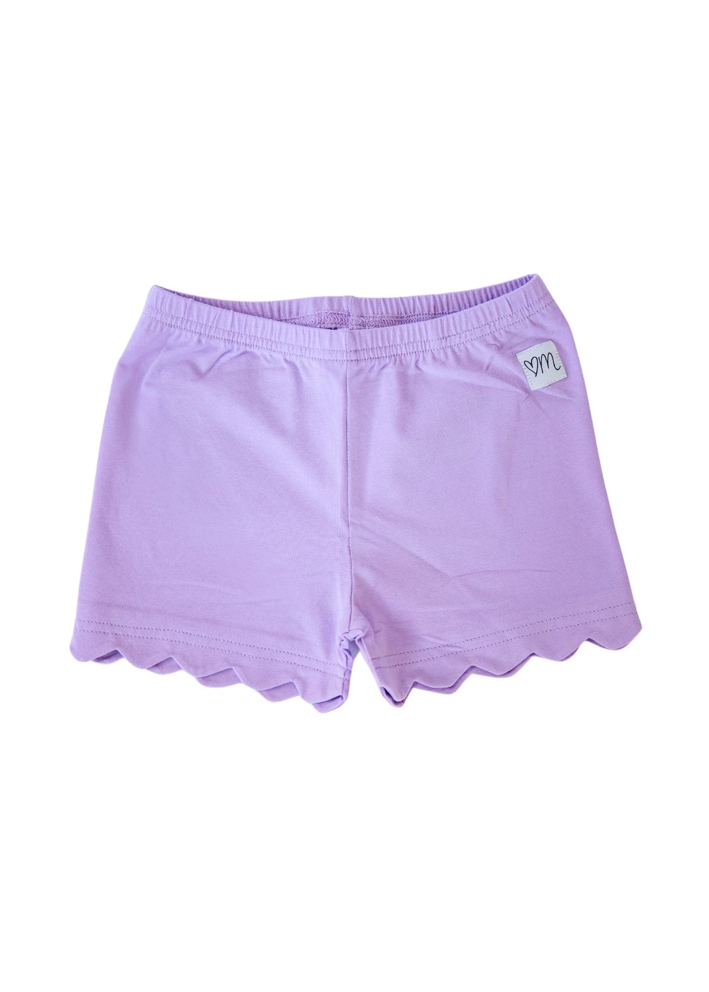 Amethyst Scalloped Shorties