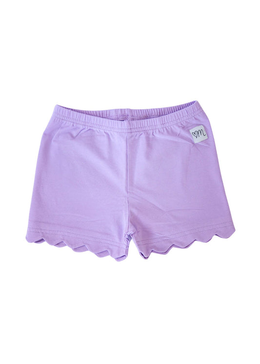 Amethyst Scalloped Shorties