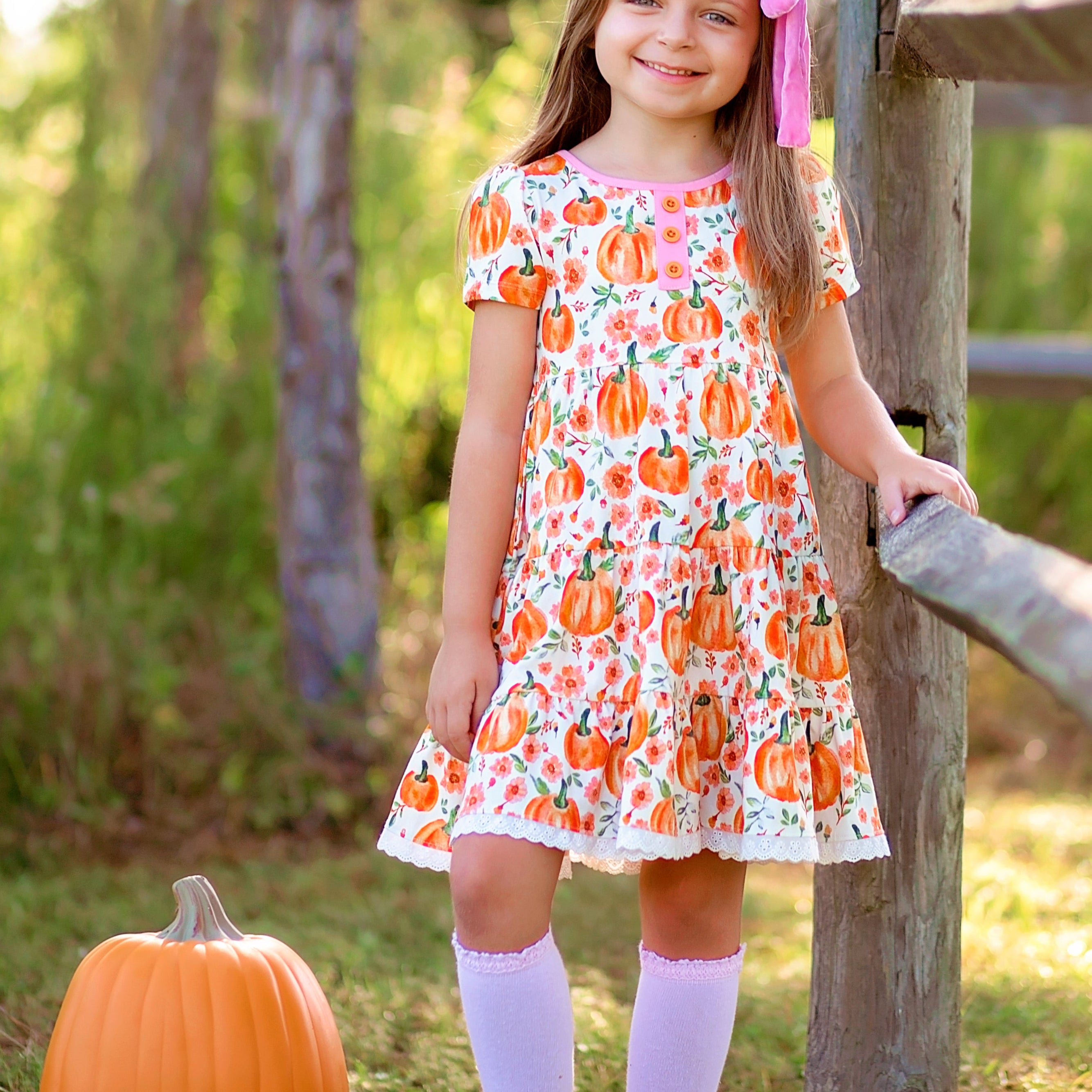Pumpkin Harvest Molly Dress