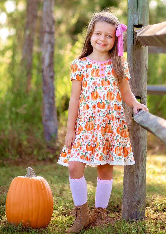 Pumpkin Harvest Molly Dress