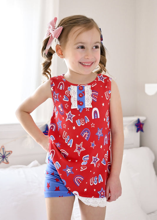USA Lounge Set - Love Millie LLC