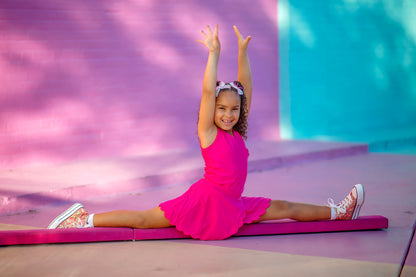 Dreamhouse Pink Athletic Scalloped Tank *Pre-Order*