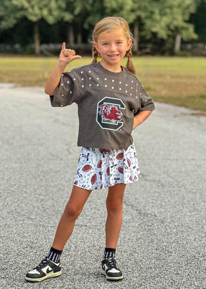 Game Day Football Athleisure Skort