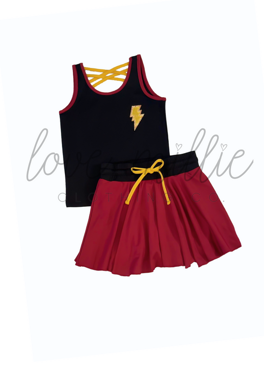 *Pre-Order*Wizardy Wizard Athleisure Skort Set