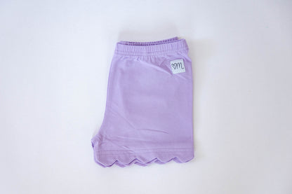 Amethyst Scalloped Shorties