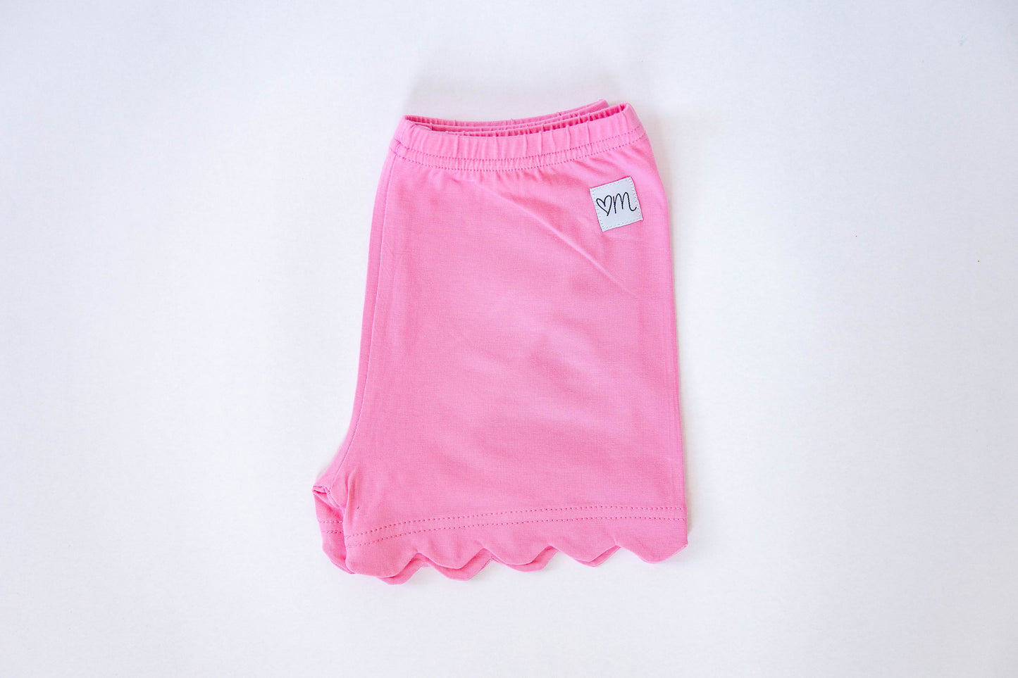 Begonia Pink Scalloped Shorties