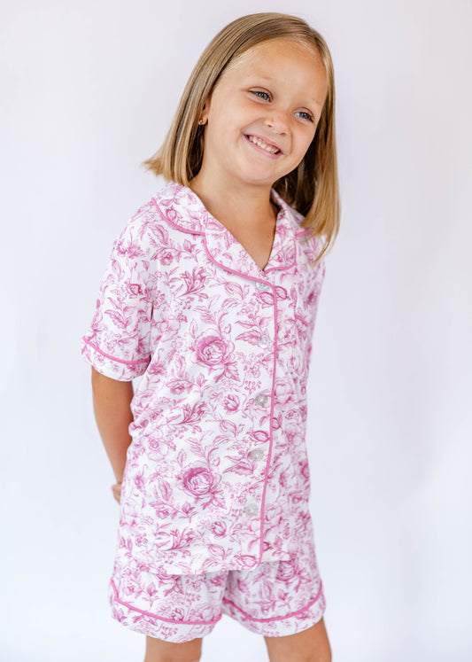 Pink Fancy Floral Lounge Set *Pre-Order*