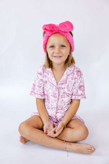 Pink Fancy Floral Lounge Set *Pre-Order*