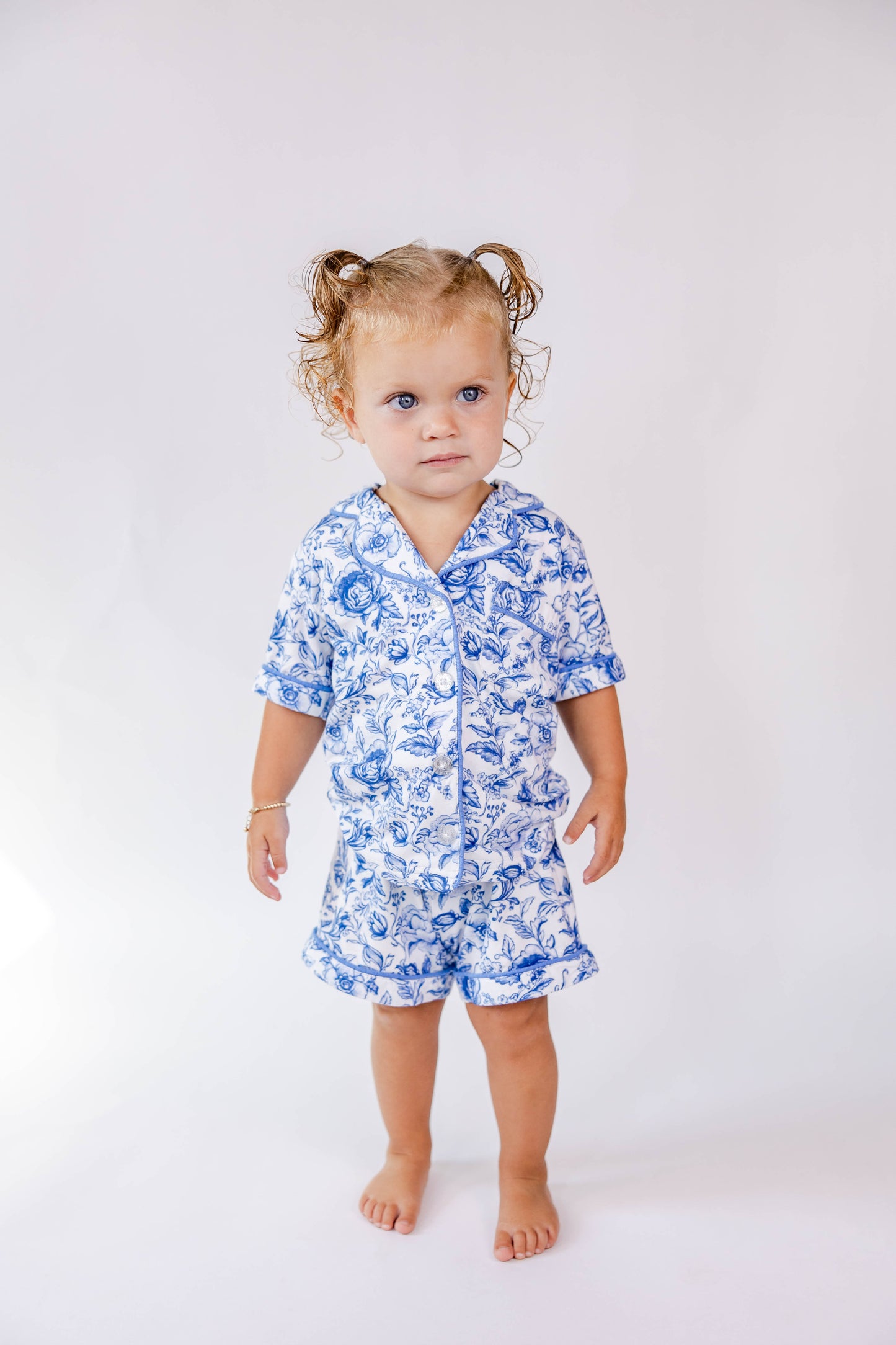 Blue Fancy Floral Lounge Set *Pre-Order*