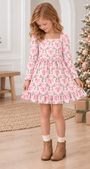 Peppermint Holly Vivi Dress *Pre-Oder*