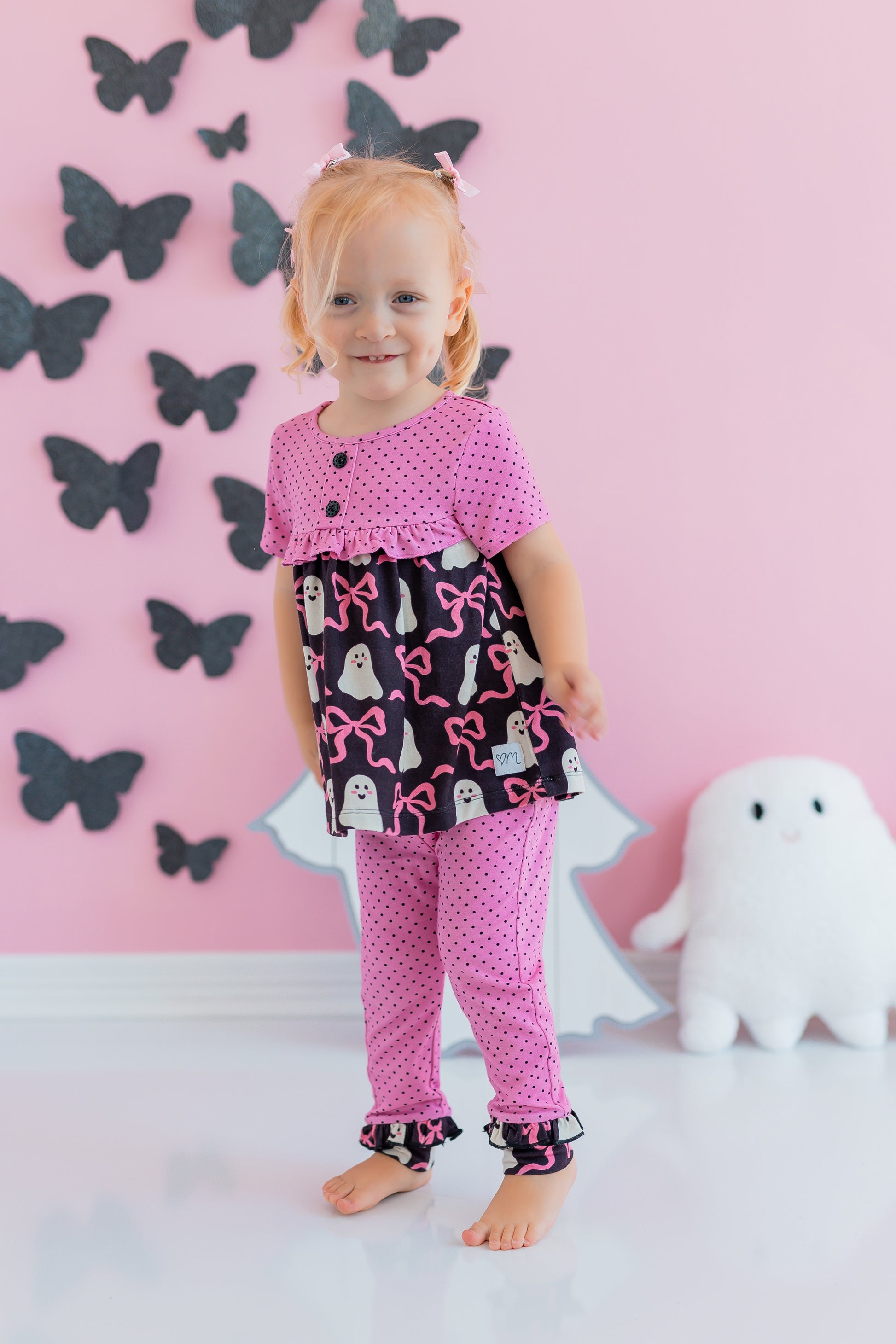 Bows and Boos Lounge Set - Love Millie LLC