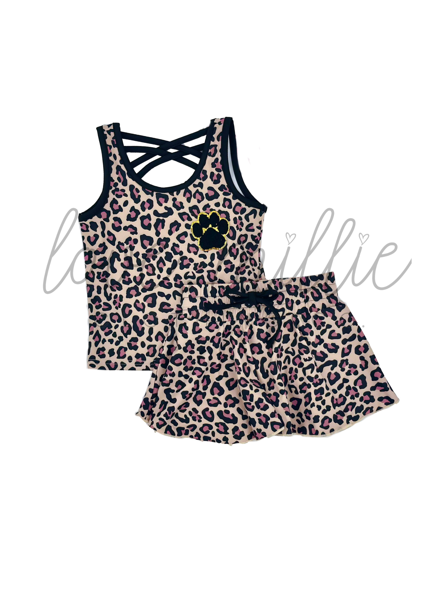 Animal Kingdom Athleisure Skort Set