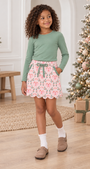 Peppermint Holly Isla Skort Set  *Pre-Order*