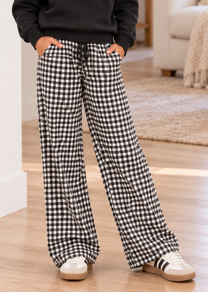 Gingham Sweatpants *Pre-Order*