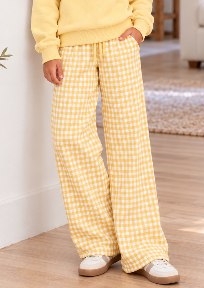 Gingham Sweatpants *Pre-Order*