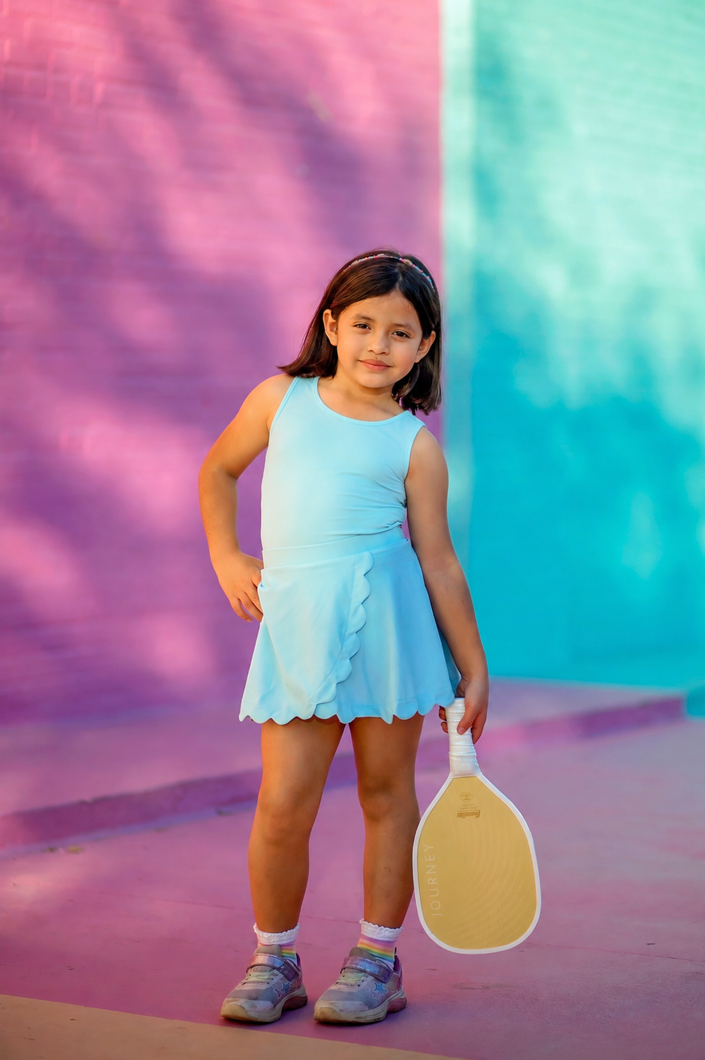 Pacific Breeze Scalloped Athletic Skort *Pre-Order*