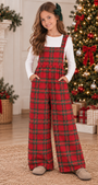 Yuletide Plaid Leggy Jumper  *Pre-Order*