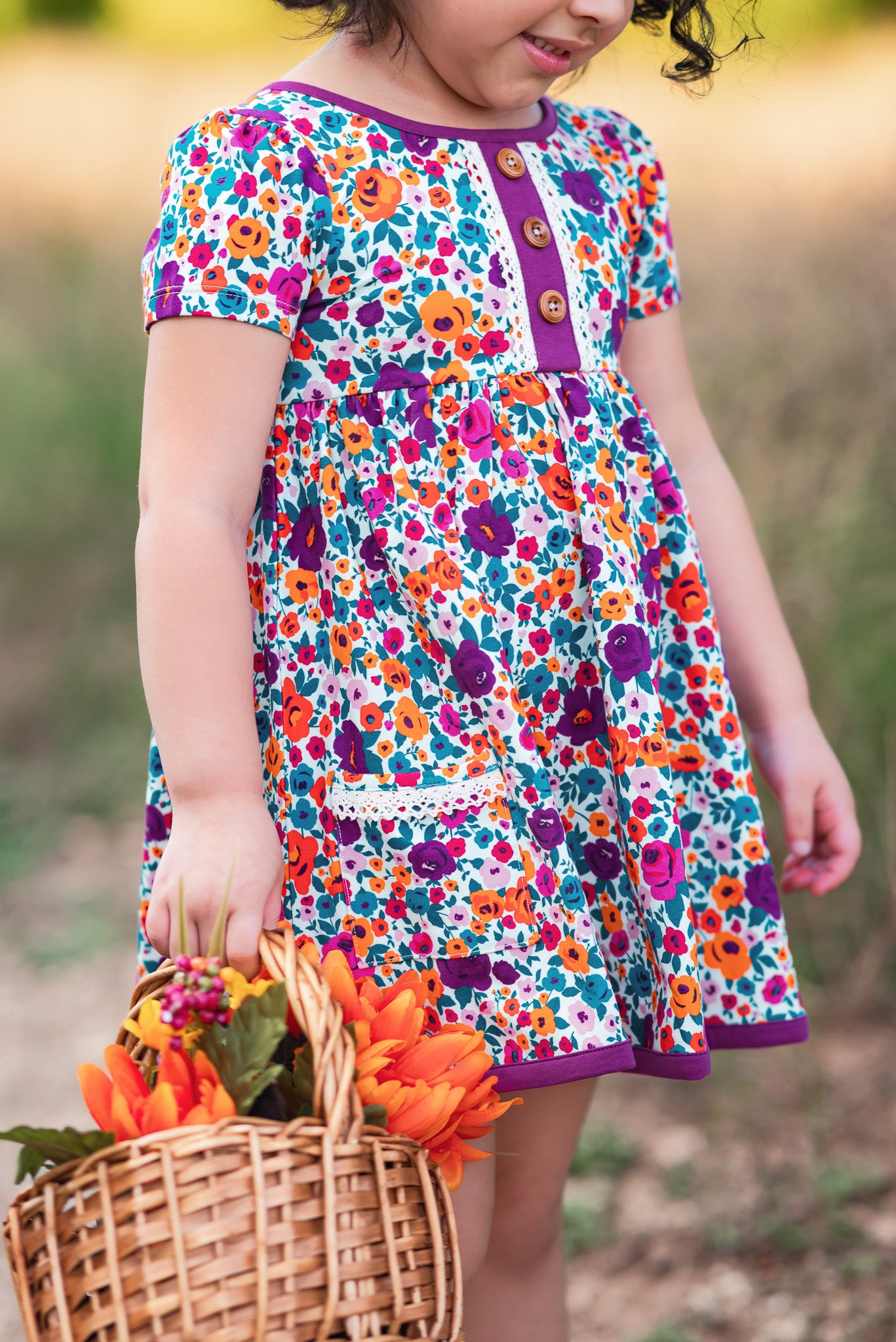 Marigold Blooms Evelyn Dress