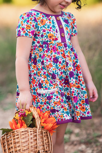 Marigold Blooms Evelyn Dress