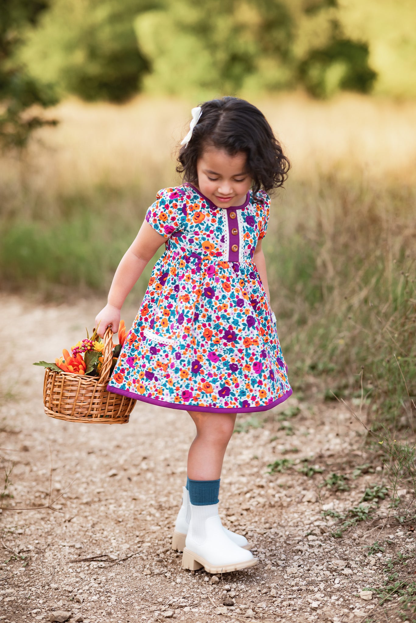 Marigold Blooms Evelyn Dress