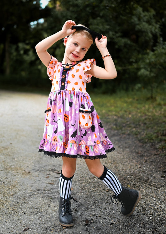 Spooky Cute Hallie Dress