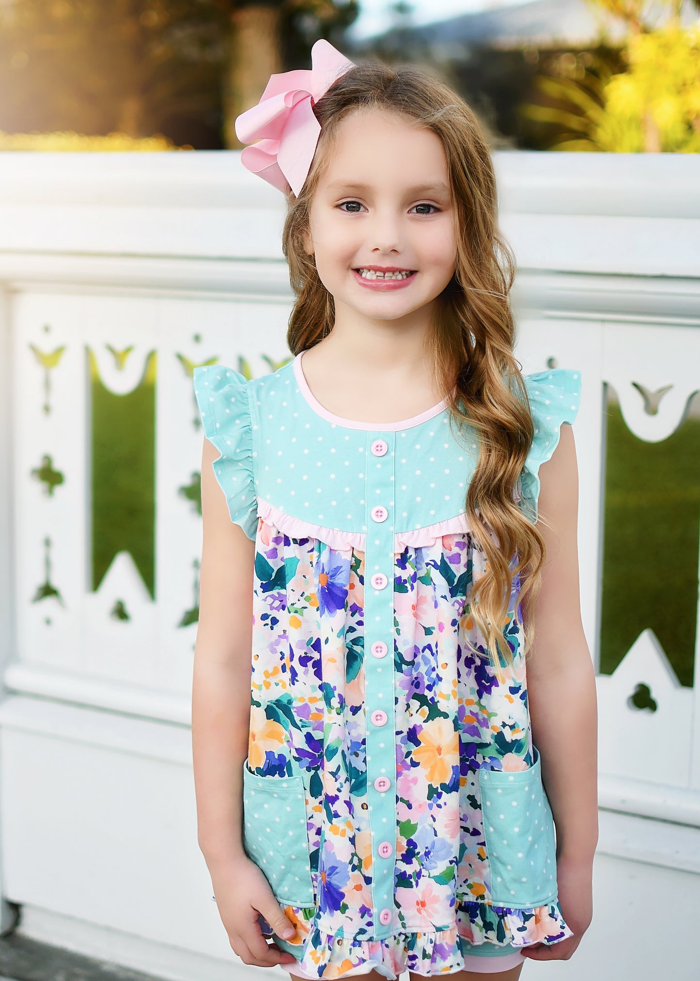 Garden Party Lola Tunic Top