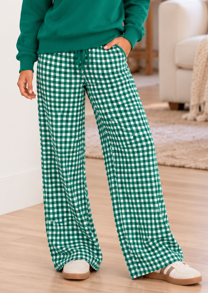 Gingham Sweatpants *Pre-Order*