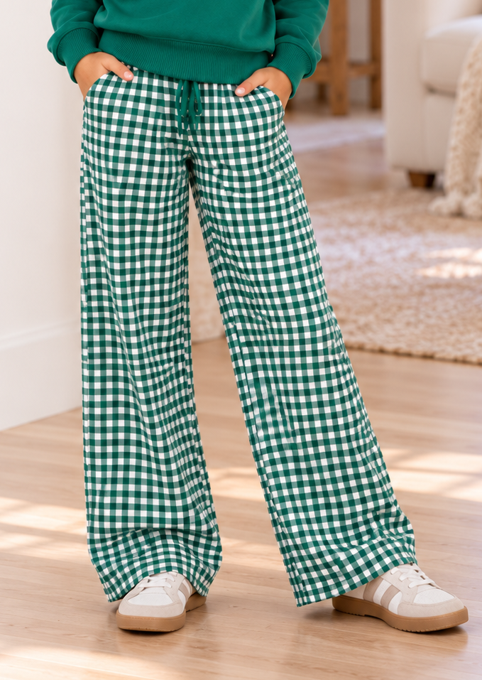 Gingham Sweatpants *Pre-Order*
