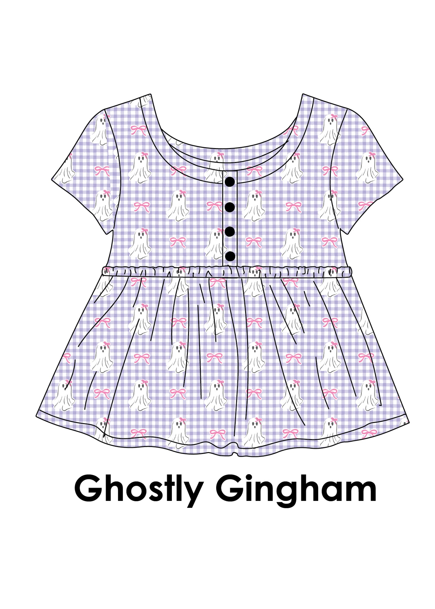Baby Doll Button Tee *Pre-Order*